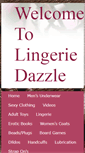 Mobile Screenshot of lingeriedazzle.com